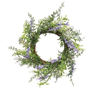 Lakeside Iris Wreath - The Fox Decor